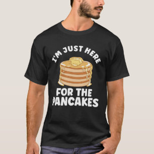 Camiseta Pancake Brunch Pancake Maker Café da Manhã para Mu