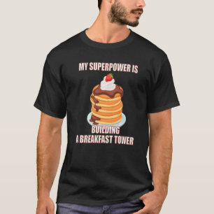Camiseta Pancake Flapjack Amadurece Pajama Cute Pancake Mak