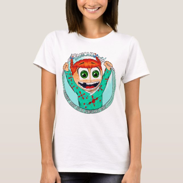 Camiseta Pancake Girl (Frente)