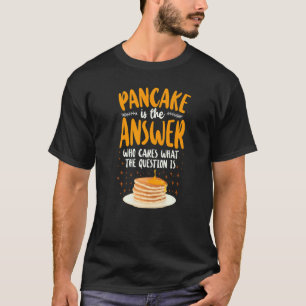 Camiseta Pancake Kids Pancake É A Resposta Que Se Importa C