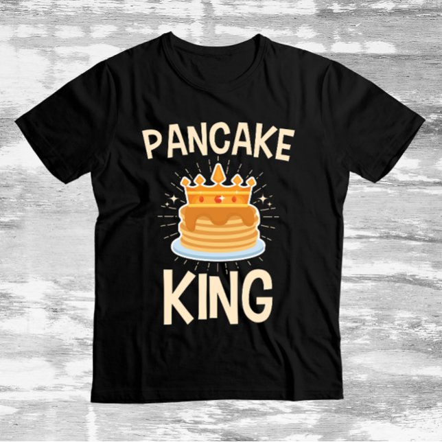 Camiseta Pancake King (Criador carregado)