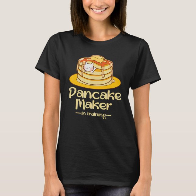 Camiseta Pancake Maker   Dad Pancake   Flapjack Breakfast (Frente)