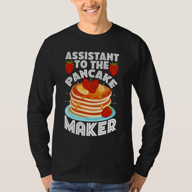 Camiseta Pancake Maker Pancakes Breakfast Love  1 (Frente)