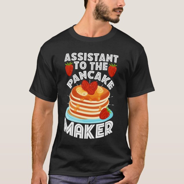 Camiseta Pancake Maker Pancakes Breakfast Love  1 (Frente)