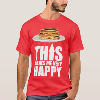 Camiseta Pancake Me Faz Feliz