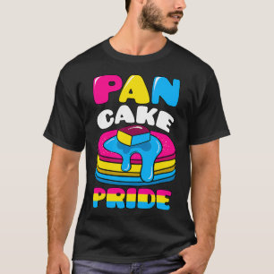 Camiseta Pancake Pride Sinalizador Panseual do Arco-Íris Fl
