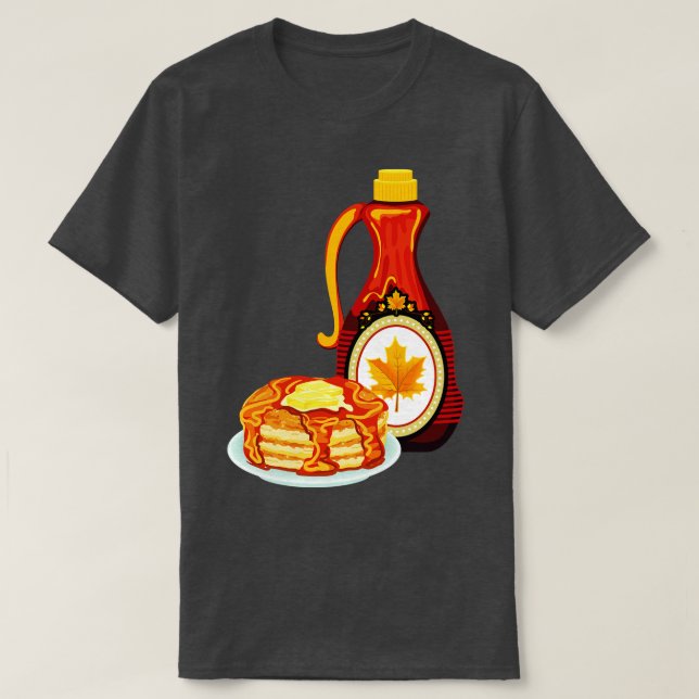 Camiseta Pancake Syrup (Frente do Design)