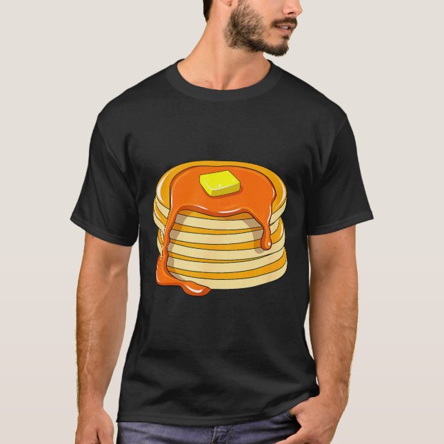 Camiseta Pancakes And Syrup  (Frente)
