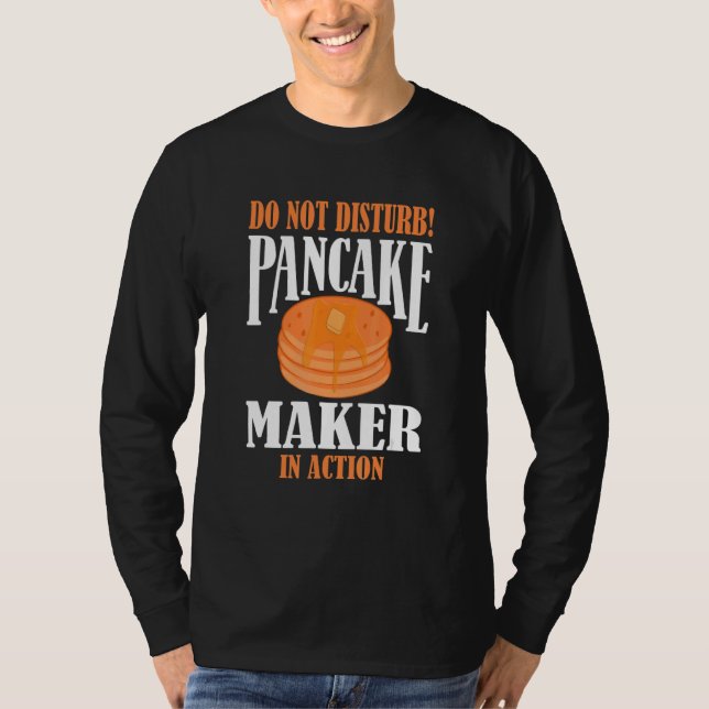 Camiseta Pancakes Brunch Breakfast Pancake Maker (Frente)
