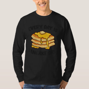 Camiseta Pancakes Café Da Manhã Todos Os Dias É Dia De Panc