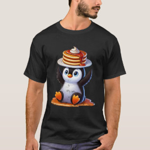 Camiseta Pancakes de Equilíbrio de Pinguins