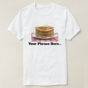 Camiseta Pancakes Flap Personalizáveis