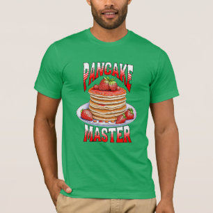 Camiseta Pancakes Foodie De Morango Cujo