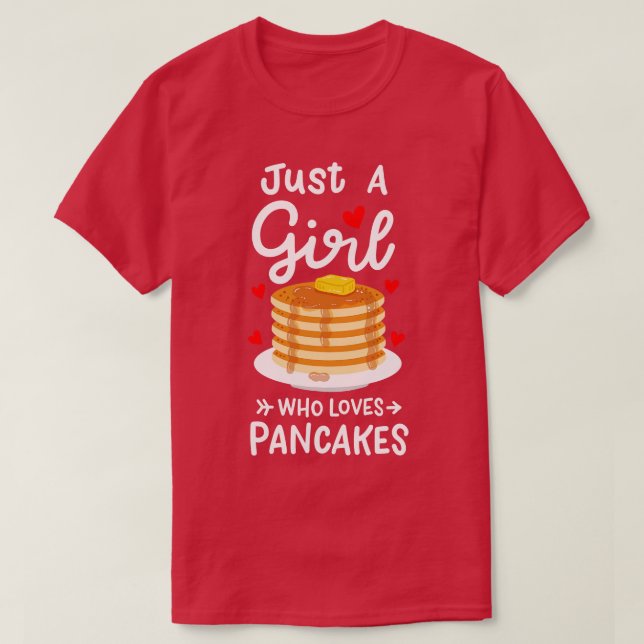 Camiseta Pancakes Lover (Frente do Design)