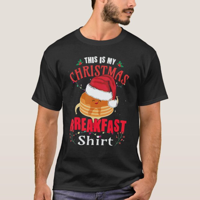 Camiseta Pancakes maker   Christmas Breakfast Pancake (Frente)