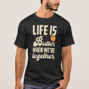 Camiseta Pancakes Pancake Day Life é manteiga quando estamo