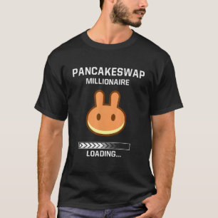 Camiseta Pancakeswap Moeda Token Millionaire Crypto Hodler