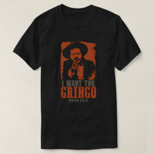 Camiseta Pancho Villa: Rebel with a Cause