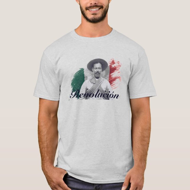 Camiseta Pancho Villa Revolución T-Shirt (Frente)