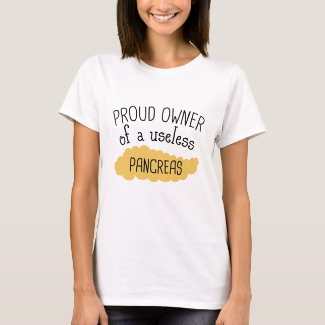 Camiseta Pâncreas Inútil (Frente)