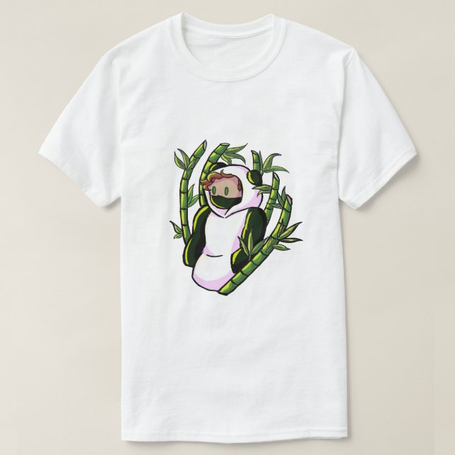 Camiseta panda (Frente do Design)
