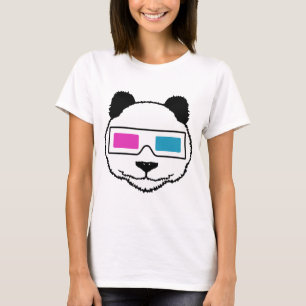 Camiseta panda 3D