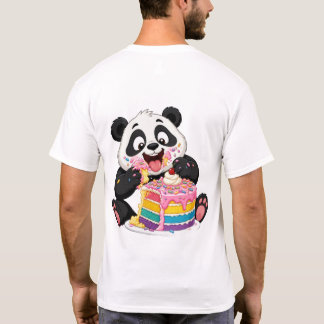 Camiseta Panda Amante de Bolo