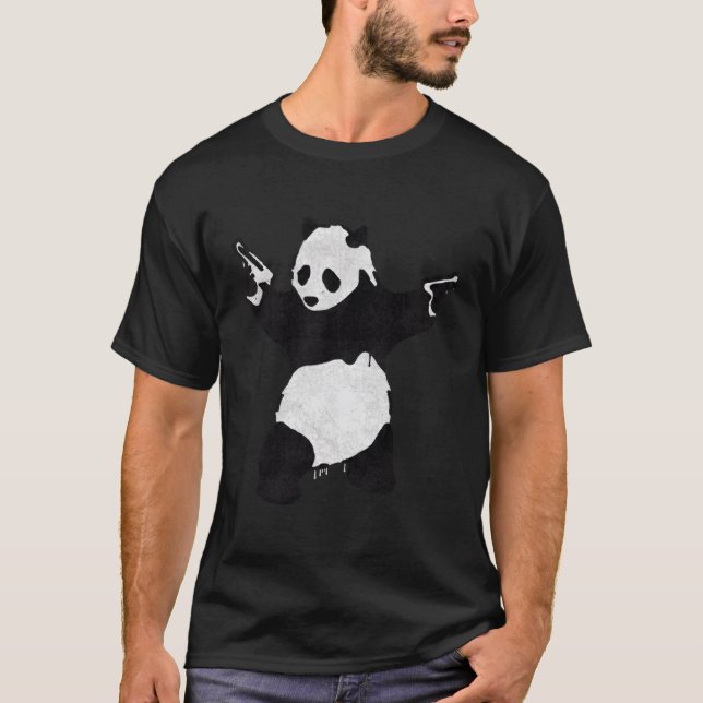 Camiseta Panda Armada (Frente)