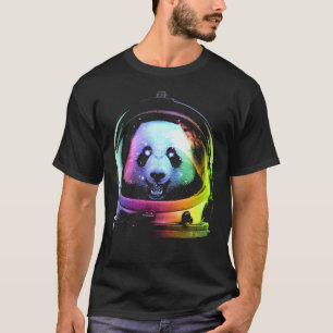 Camiseta Panda astronauta
