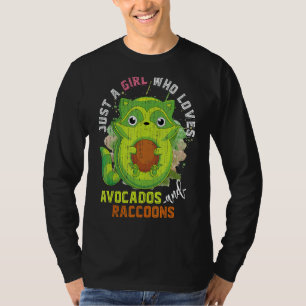 Camiseta Panda Avocado Meninas Mulheres Racco