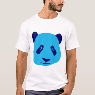 Camiseta Panda Azul