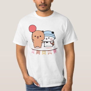 Camiseta PANDA BEAR, bubu e abraços dudu amam balão