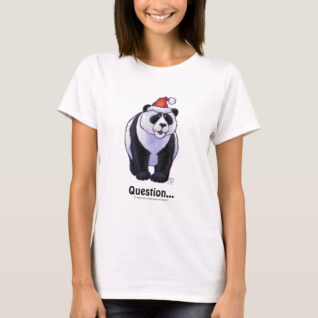 Camiseta Panda Bear Christmas (Frente)