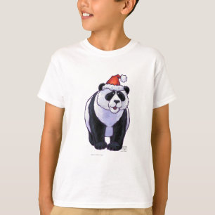 Camiseta Panda Bear Christmas