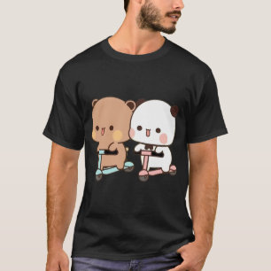 Camiseta Panda Bear E Brownie True Love Bubu Dudu Casal