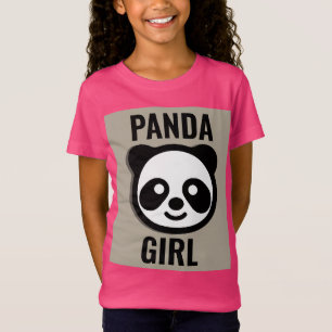 CAMISETA PANDA BEAR GAROTAS T-SHIRTS