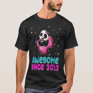 Camiseta Panda Bear Girl Rosquinha Birthday Ama Incrível De