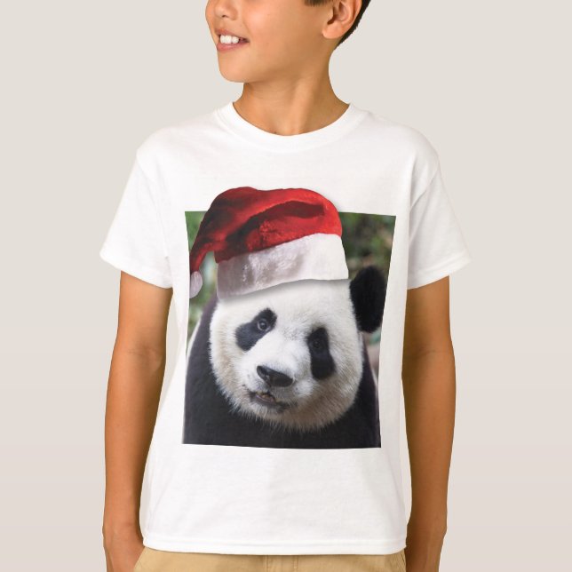Camiseta Panda Bear Natal (Frente)