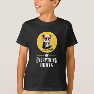 Camiseta Panda Bear Pandas Cute Animal Paw Ideia Dotada