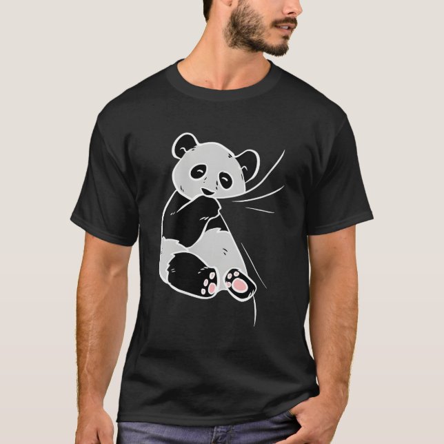 Camiseta Panda Bear Quem Ama O Animal Pandas (Frente)