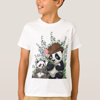 Camiseta Panda Bear USA