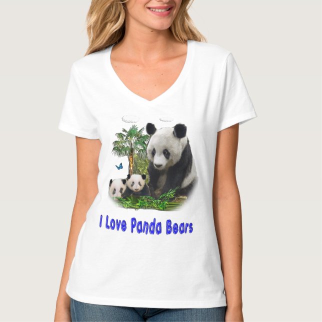 Camiseta Panda Bears (Frente)