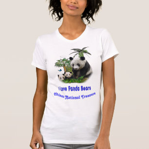 Camiseta Panda Bears T-Shirt