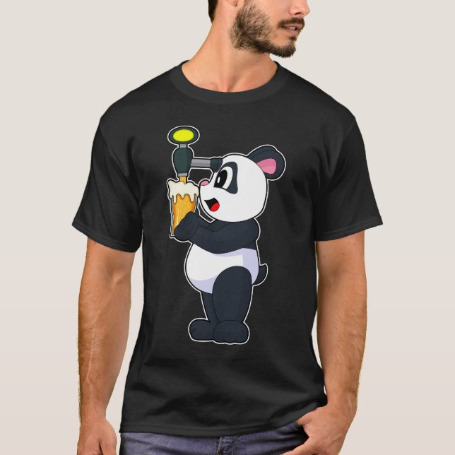 Camiseta Panda Beer (Frente)