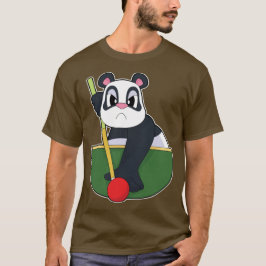 Camiseta Panda Billiard Queue