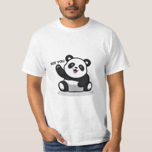 Camiseta panda bonitinho