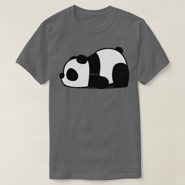 Camiseta panda bonitinho para animais 18 (Frente do Design)