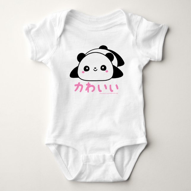 Camiseta Panda (bonito) de Kawaii (Frente)
