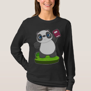 Camiseta Panda Book