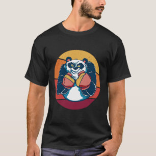 Camiseta Panda Boxing Boxing Punch